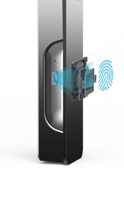 高端產(chǎn)品效果圖智能鎖門(mén)鎖